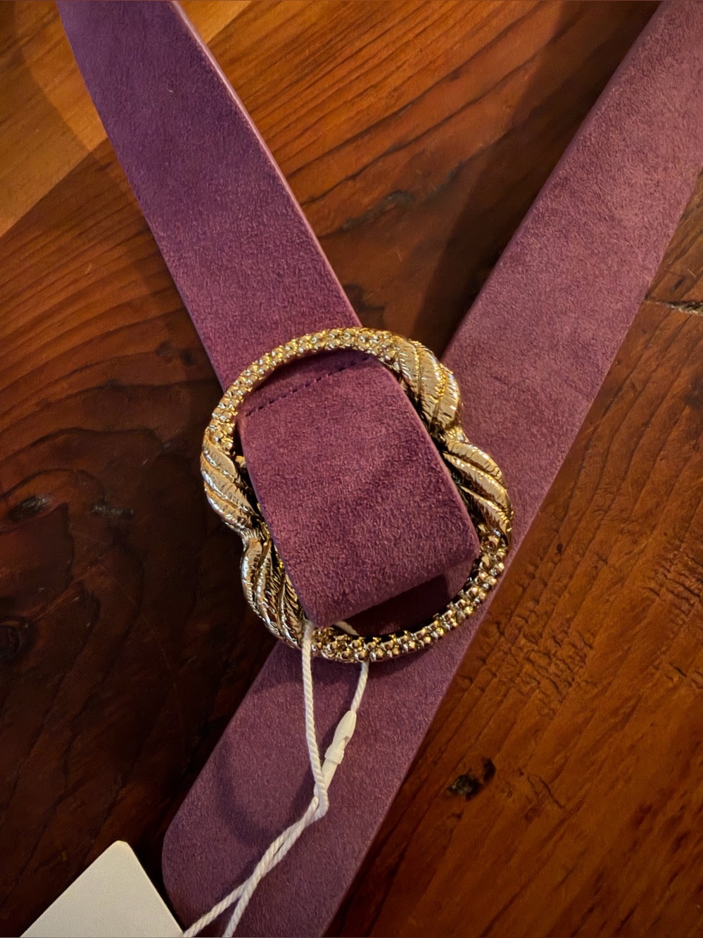 SÉZANE Lilac Artemis Belt. 80 cm. - Picture 4 of 8